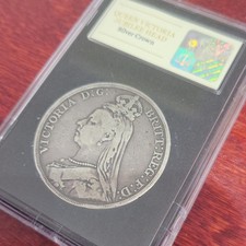 1889 Queen Victoria Jubilee Head Silver Crown