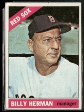 1966 Topps Billy Herman Boston Red Sox #37