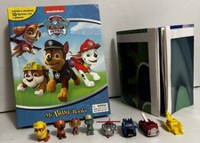 Paw Patrol My Busy Books Board Book, PlayMat  8 Figures VGC Fast Shipping