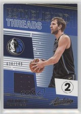 2018-19 Absolute Memorabilia Established Threads Level 2 Dirk Nowitzki HOF 0nw3