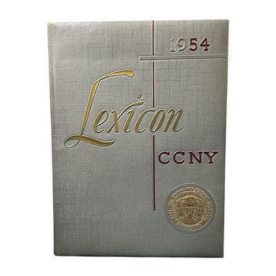 1954 Bernard Baruch School Business College Yearbook Manhattan New York LEXICON