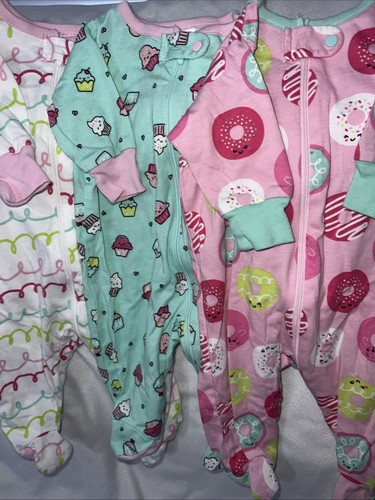 Lot Baby Girl Sz Newborn 11 Pieces Including Sleepers - Bild 6 von 8