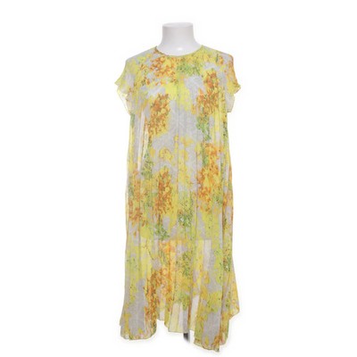 Kaftan, Größe: ONE SIZE, Gelb/Mehrfarbig, Blumen, Damen #khH