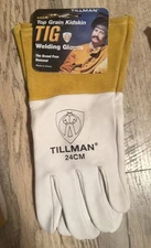 Tillman 24CM TIG Welding Gloves - Medium - Top Grain Kidskin Premium- Brand New
