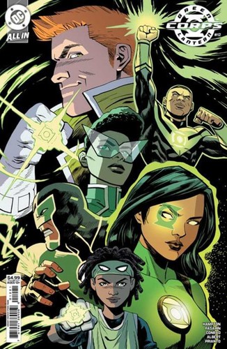 GREEN LANTERN CORPS #12 CVR D ETHAN YOUNG CARD STOCK VAR (VF/NM)