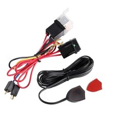 Air Horn Wiring Harness and Relay, Button kit Compatible with 12V KX-2025021