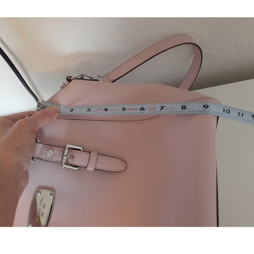 Borsa a mano Michael Kors Ciara in pelle rosa grande ottime condizioni - Foto 11 di 15