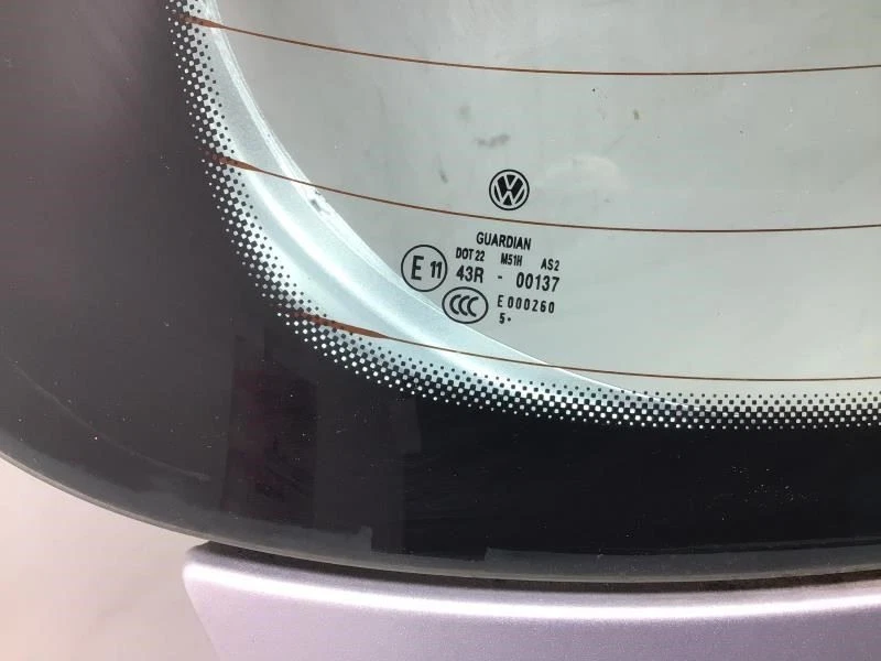 Volkswagen Passat SW 2006 2010 portón trasero carcasa plateada OEM+ Foto 4 de 4