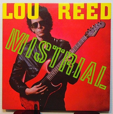 Lou Reed   Mistrial - 1986 RCA-Victor AFL1-7190 Rock New Wave Vinyl LP Record