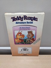 NEW Teddy Ruxpin All About Bears Book  Cassette WOW Worlds of Wonder
