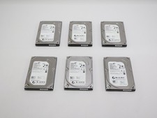 Lot of 6 Seagate Barracuda 500GB 7200RPM SATA 3.5" Desktop HDD ST500DM002