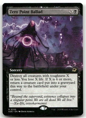 Zero Point Ballad (Extended Art) #335 (NM) Edge of Eternities EOE Magic MTG