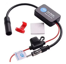 Car Auto Stereo Fm Am Radio Signal Antenna Aerial Signal Amp Amplifier Booster Car Auto Stereo Fm Am Radio Signal Antenna Aerial Signal Amp Amplifier Booster