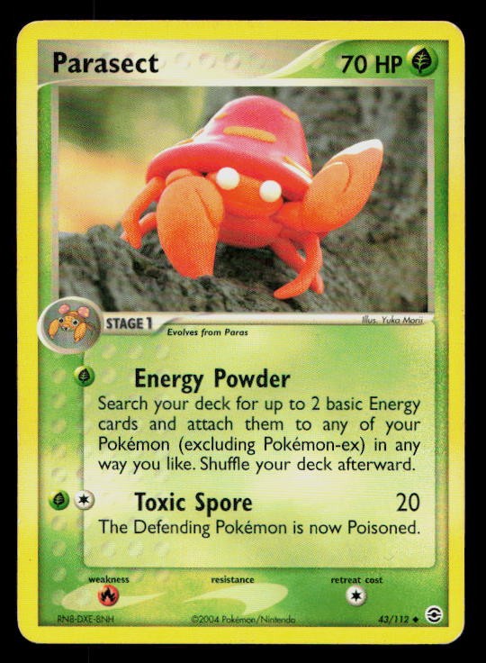 FireRed & LeafGreen #43/112 Parasect