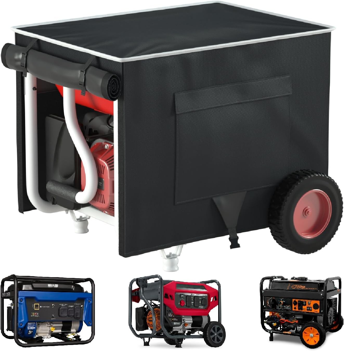 [New Upgrade]Generator Covers While Running,900D Outdoor Uni