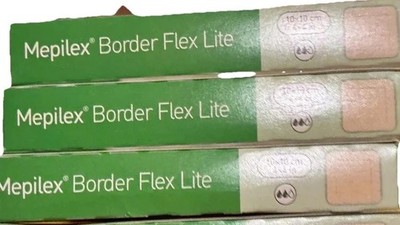 Mepilex Border Flex Lite wound Dressings 15 Ct 4x4 10x10 Cm 3 Boxes