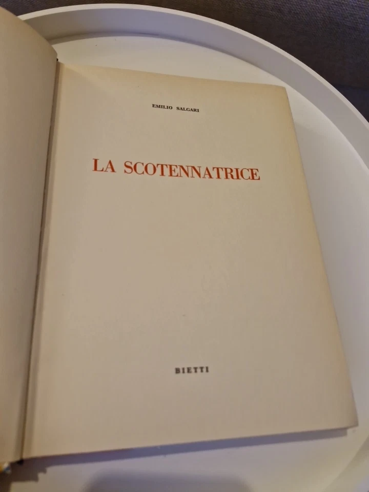 LA SCOTENNATRICE. EMILIO SALGARI. BIETTI. 1973 - Immagine 4 di 4