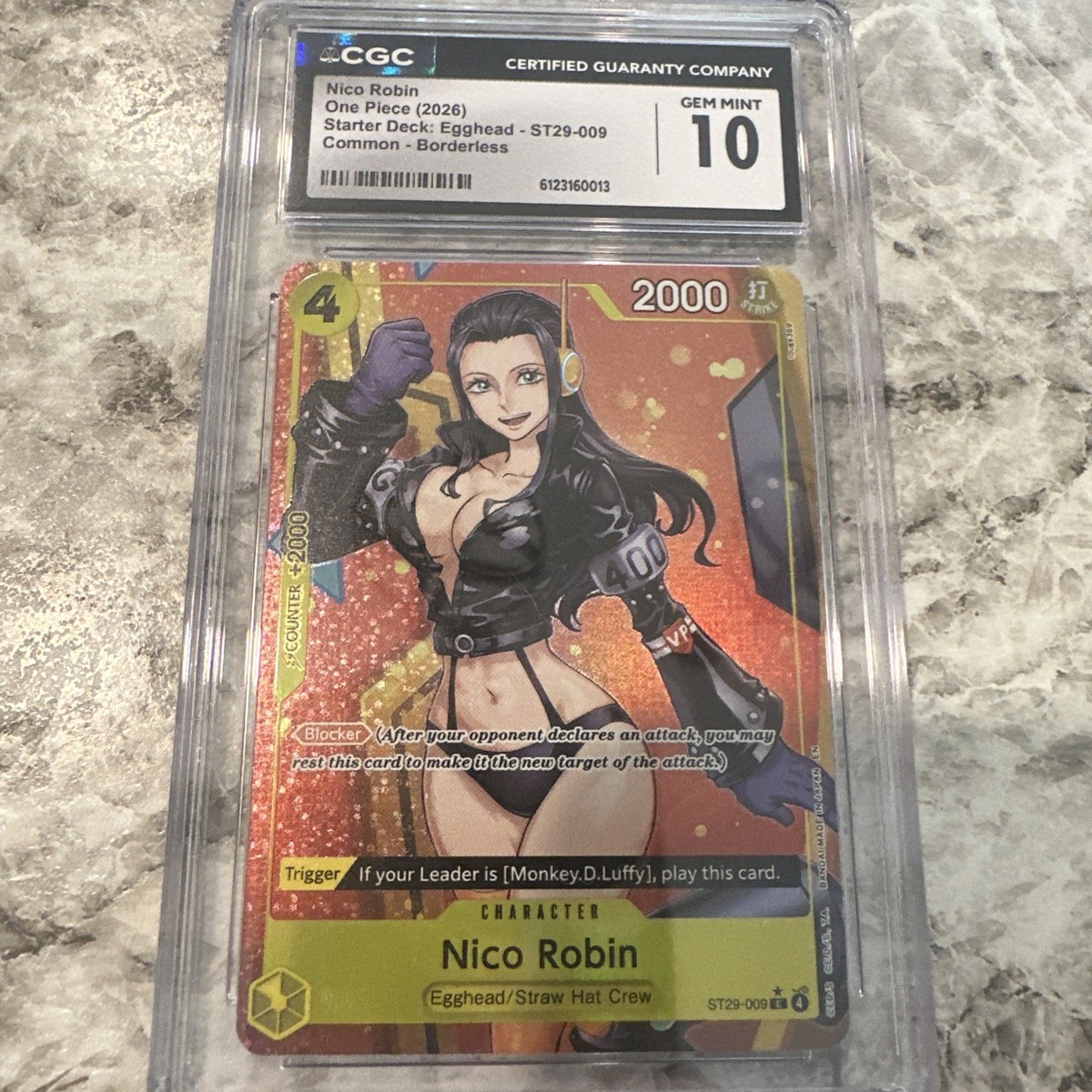 Nico Robin (Full Art) ST29-009 Starter Deck 29: Egghead Foil for