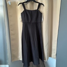 David’s Bridal Girls Size 14 Black Sleeveless Dress
