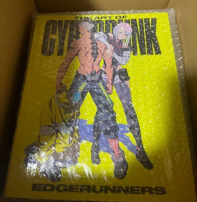 【未開封】THE ART OF CYBERPUNK: EDGERUNNERS The Art of Cyberpunk Edgerunners Official Art Book Limited Edition