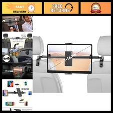 Car Tablet Holder Mount for Back Seat - Universal Headrest Stand for iPad, Galax