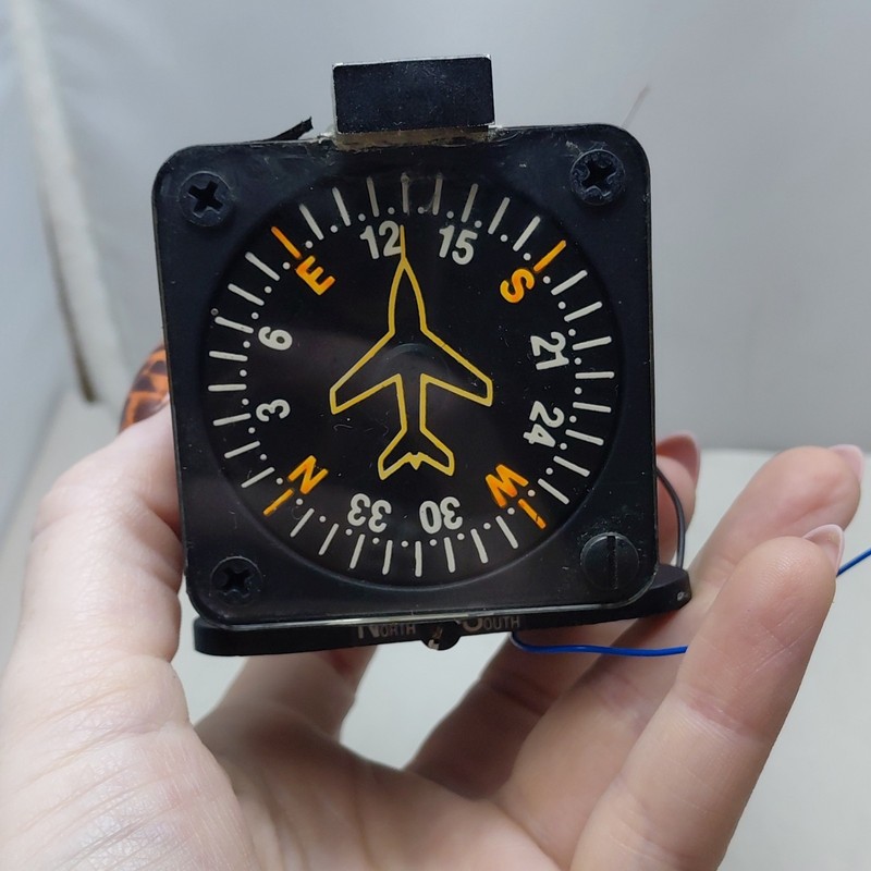 Aviation Vertical Card Magnetic Compass Hamilton Instruments VC 100-1 TSO C7c