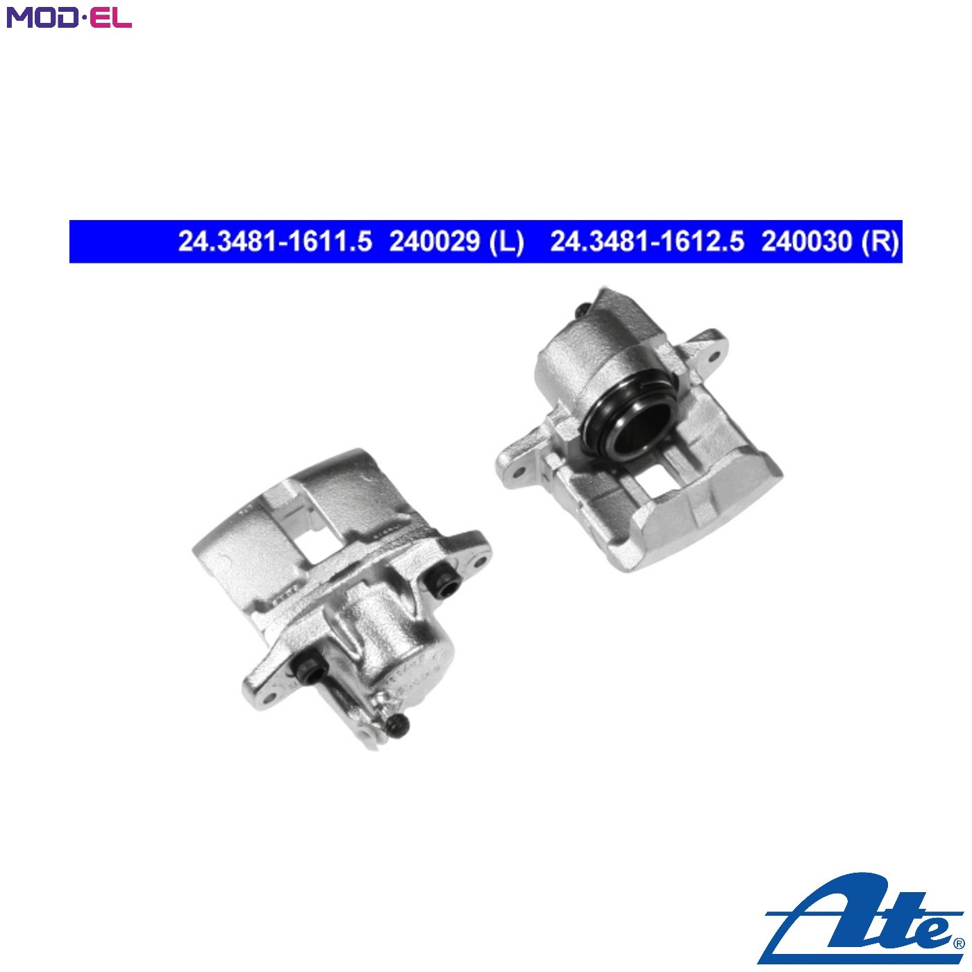 Front Left ATE 24.3481-1611.5 Brake Caliper for DACIA,RENAULT - Image 4