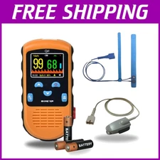 Battery Operated Pulse Oximeter for Infants & Adults - Accurate Vital Monitoring