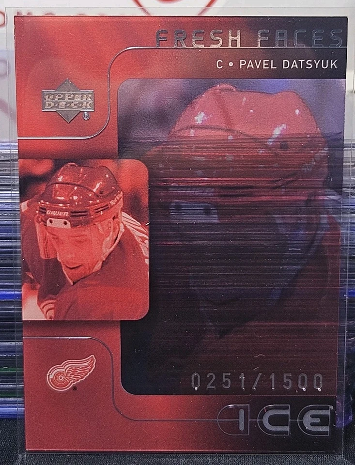 04-05 SP Authentic Pavel Datsyuk Rookie Buyback #/1500 🚨🚨🚨 Detroit Red Wings  - Image 2 of 4