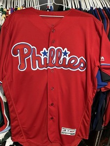 JACKSON SIZE 44 #21 PHILLIES GAME USED JERSEY ISSUED MLB