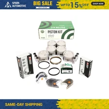 Pistons Main Rod Bearings Fit 99-05 Buick Oldsmobile Chevrolet 3.1L