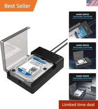 USB 3.0 to SATA Hard Drive Docking Station, 2.5/3.5in EC-DFLT