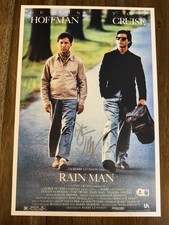 Dustin Hoffman 'Rain Man' Signed 12x18 Photo 'Raymond Babbitt' Beckett Certified