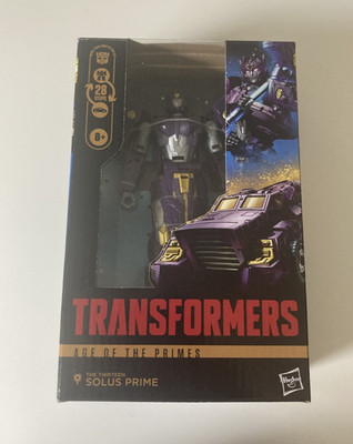 HASBRO TRANSFORMERS AGE OF THE PRIMES THE THIRTEEN SOLUS PRIME FIGURE MISB