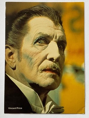 VINCENT PRICE (Dracula) original handsigniertes Foto 7 x 5