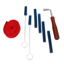 8 Pcs Professional Piano Tuning Mute Kit Tuning Hammer Lever Tuner Tools