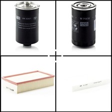 Mann-Filter Filterset, Inspektionspaket passend für VW GOLF I Cabriolet GOLF II