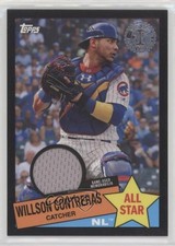 2020 Topps 1985 Baseball All-Stars Relics Black 89/199 Willson Contreras 2k3