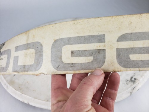 1994-2001 Dodge Truck Tailgate Sticker Decal Vinyl Silver/Driftwood T-300 Mopar - Picture 5 of 5