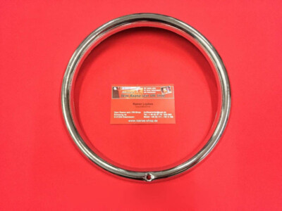 VW Käfer+Cabrio,VW Bus T2 74- Chromring Scheinwerfer  Original HELLA (0604-005)