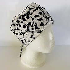Surgical Cap Tieback Style Unisex- Disney Jack Halloween