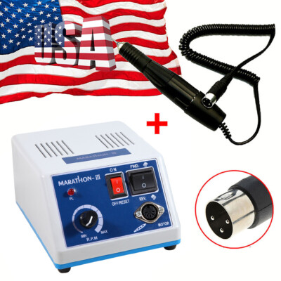#ad #ad Dental Lab Marathon Electric Micromotor Polishing Unit 35K rpm Motor Handpiece $59.99