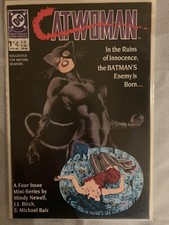 Catwoman #1 #2 #3 #4 [of 4] Complete Set (May 1989) Mature Readers DC Comics Bat