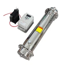 100g500g1000g Tubular Quartz Ozone Tube Water-cooled High Voltage Power Supply