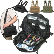 Molle Admin Pouch with Laser Cutting Loop Car EDC EMT Molle Tactical Pouches Bag