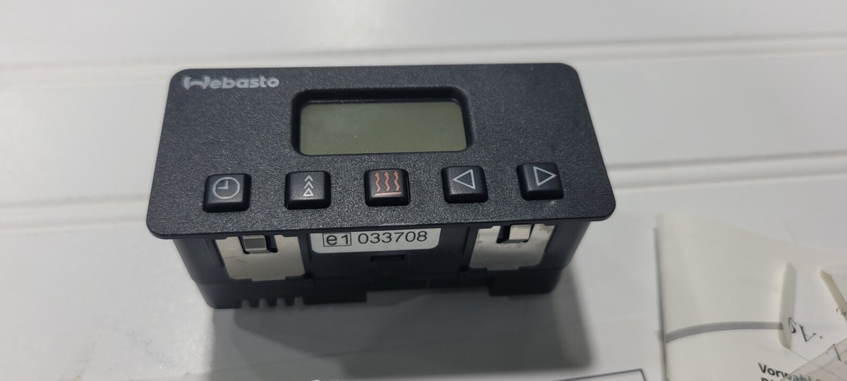 Webasto heater controller 7-day timer w/harness 24v 46026B | eBay