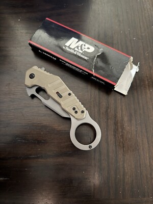 Smith & Wesson M&P Extreme Ops Linerlock A/O 8Cr13MoV Pocket Knife 1147102