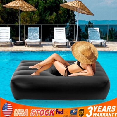 BBL Mattress With Hole Inflatable Recovery BBL Bed Black After Surgery For Sleep