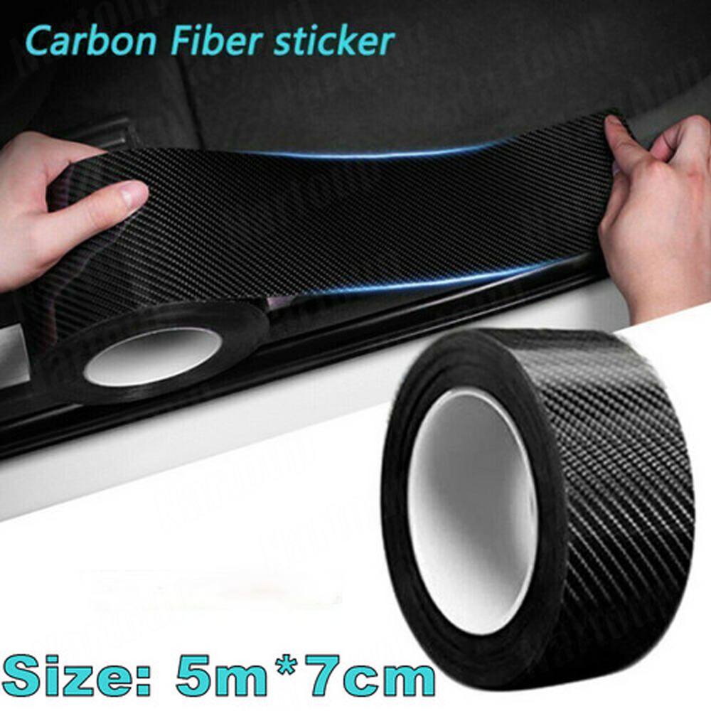 Accessories Black Auto Car Door Sill Scuff Cover Plate Sticker For Lincoln