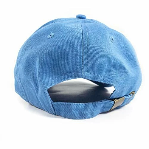 Gorra de béisbol estilo polo lisa de algodón lavado ajustable para hombre y mujer Foto 4 de 4